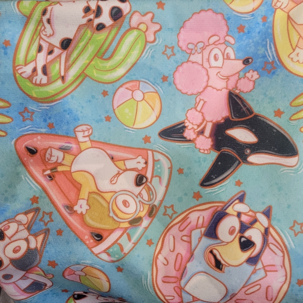 Bluey beach towel